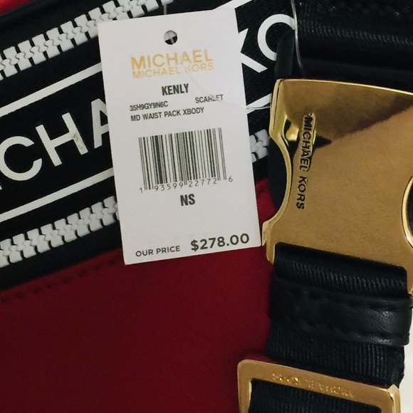 NWT Michael Kors Kenly Waist Pack / belt Bag - Picture 6 of 8